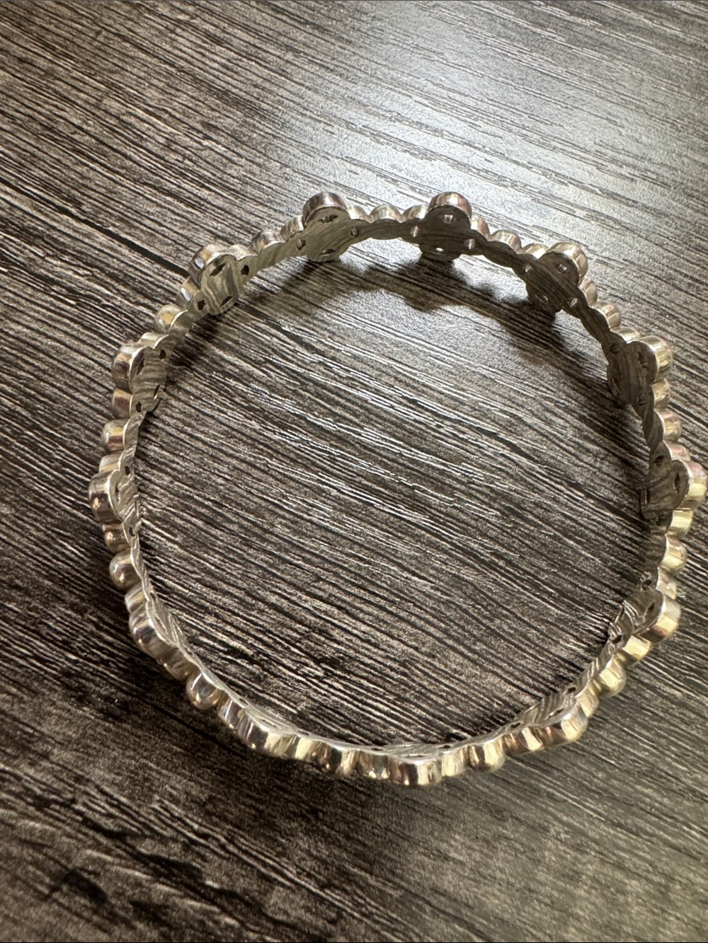 Brighton Silver Bangle Bracelet - Picture 3 of 4